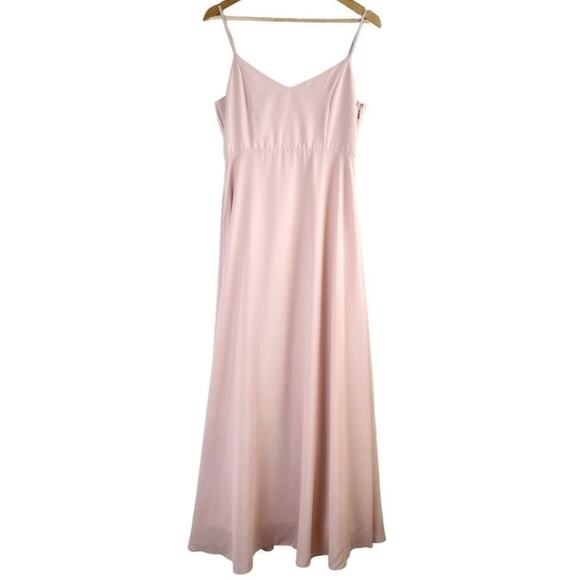 Show Me Your Mumu Faith Maxi Dress in Dusty Blush Crisp New with Tag - Picture 8 of 9